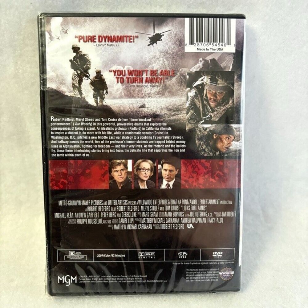 Drama 3 Pack Slumdog Millionaire Charlie Wilson's War Lions for Lambs DVD Movies - Picture 10 of 12